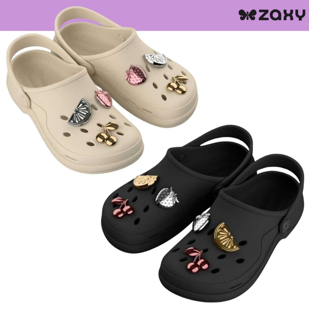 Babuche Feminina Zaxy Joy Pins Conforto Fofa Estilosa Aplicações em Oferta na Shopee