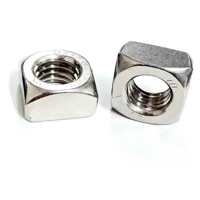 Porca Quadrada M10 Inox