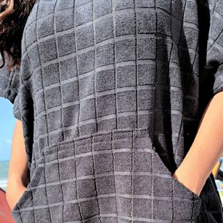 Poncho Toalha Roupão Surf Praia Kite Natação Piscina Secagem Rápida Troca de Roupa Unissex em Oferta na Shopee