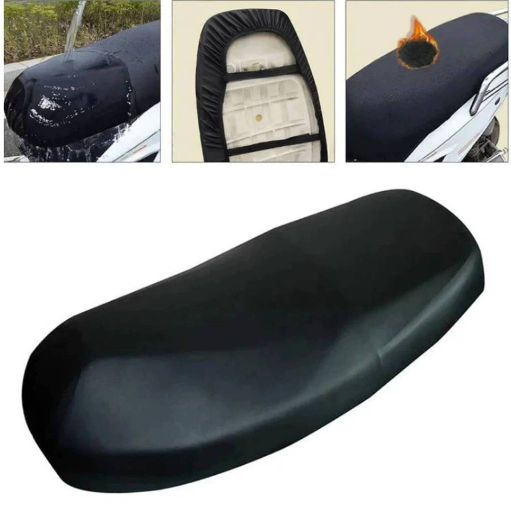 Capa De Assento Banco Universal Para Motos Shineray Biz Motocicletas Scooters Impermeável