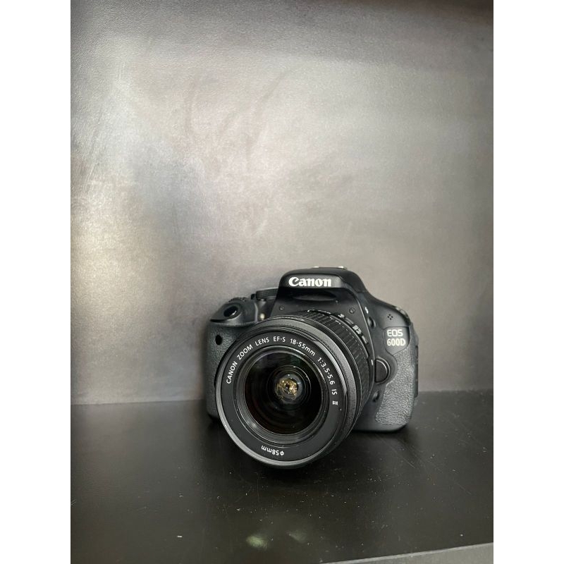 Camera Canon 600D Corpo Preto