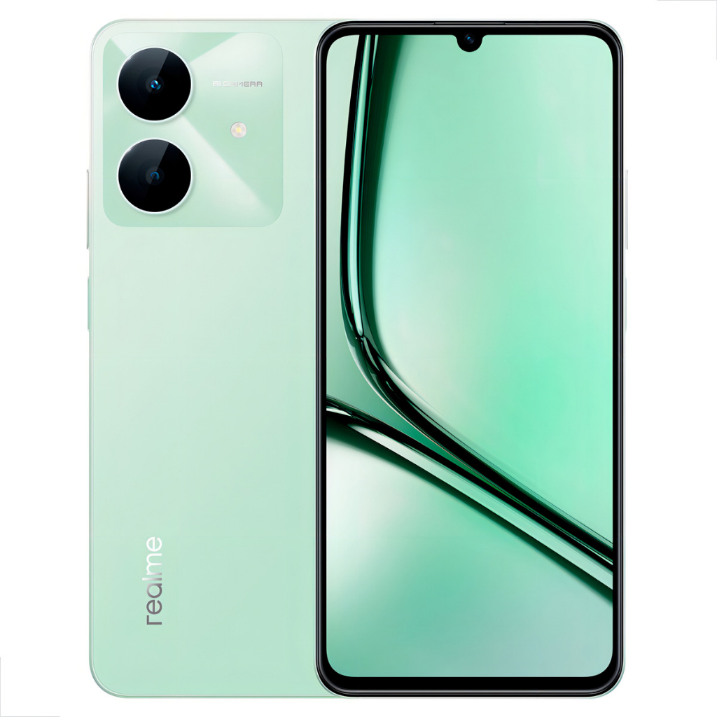 realme Note 60X 3+64GB Smartphone Celular Versão Global Bateria 5000mAh Câmera 8MP NFCTela 6,74 90Hz Verde