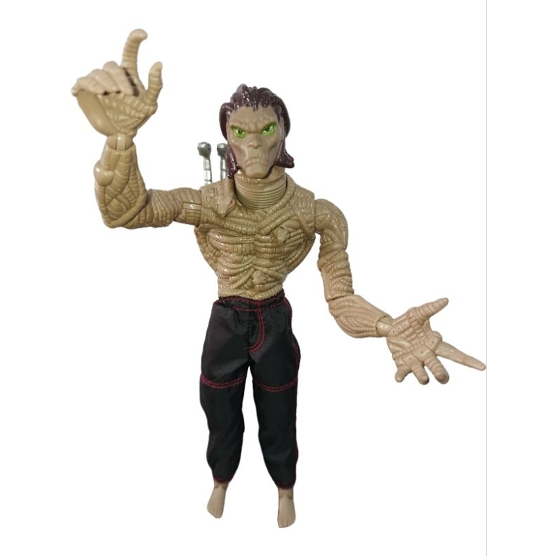 boneco Max Steell 1998 MATTEL MAX STEEL BIO CONSTRICTOR CABEÇA DE SERPENTE -