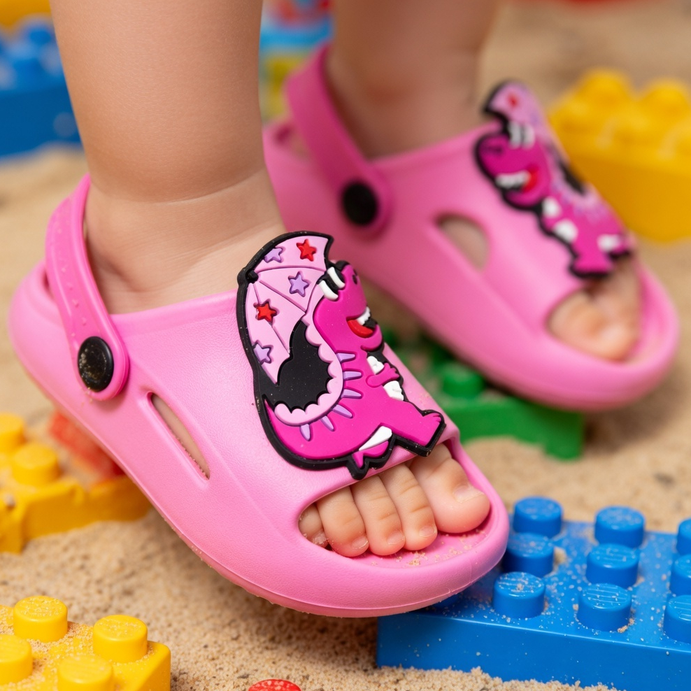 Babuche Sandália Infantil Menina Leve e Confortável em Oferta na Shopee