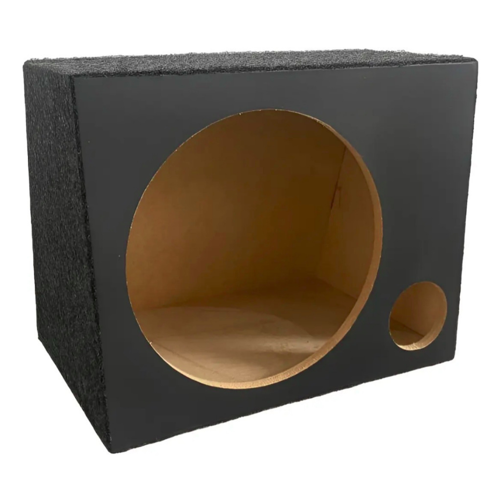 Caixa Vazia 1 Alto Falante Sub 10 Polegadas E 1 Duto 3 Poleg em Oferta na Shopee