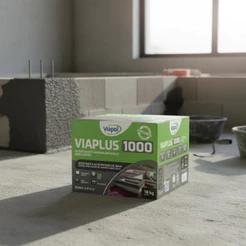 Impermeabilizante para Áreas Molhadas e Pressão d’Água - Viaplus 1000 - Argamassa Flexível Cinza