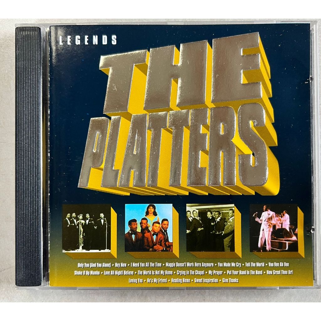 Cd The Platters 1993 Legends, Original Importado Reino Unido