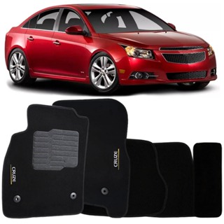 Tapete Carpete Cruze 2011 à 2016 Logo Bordado Personalizado Automotivo Jogo 5 Peças em Oferta na Shopee