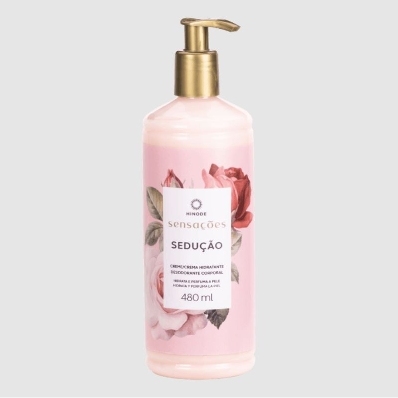 Hidratante Desodorante Corporal Sensações Sedução 480 ml Hinode