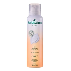 Desodorante Aerossol Antitranspirante Herbissimo Care Vanilla 150ml