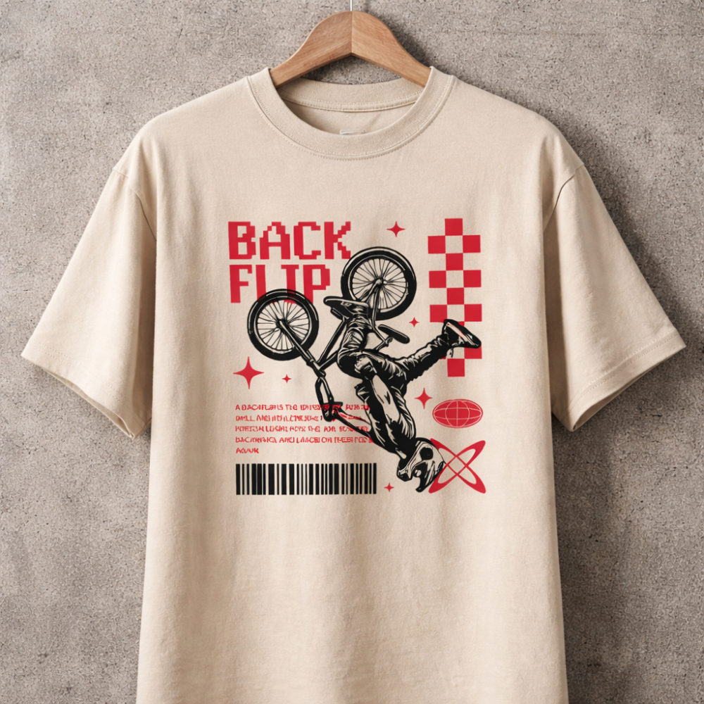 Camisa Camiseta Oversized Tecido Respirável 100% algodão Bike Streetwear Esportes Radicais Tshirt Blusão  Unissex