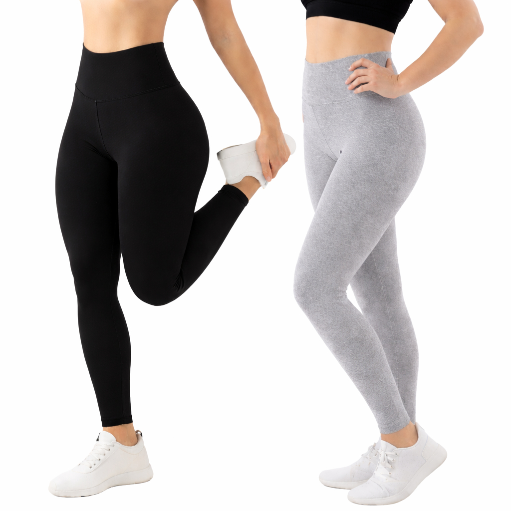 Calça Legging Feminina Tecido Grosso Cos Alto Não Fica Transparente Promoção Leg Academia Fitness