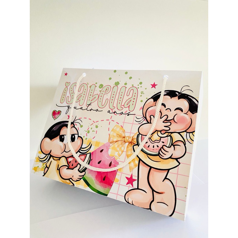 Bolsinha Personalizada -  Tema Magali