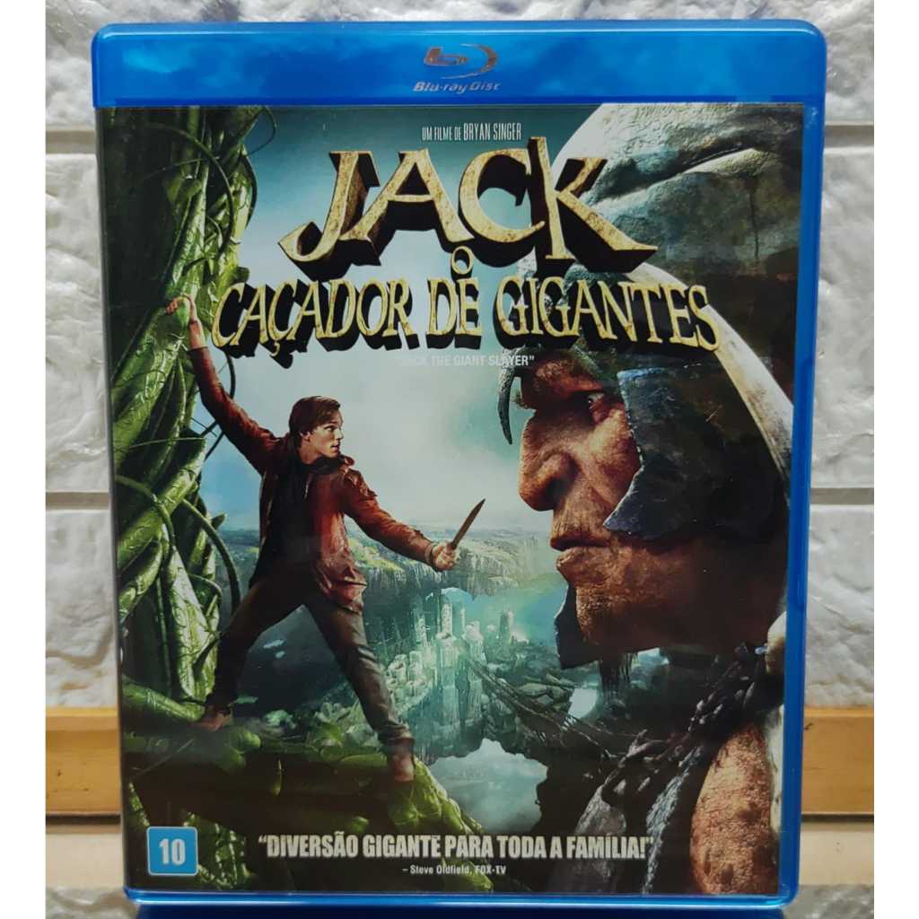 Blu Ray Filme Jack O Caçador De Gigantes Dublado Aventura