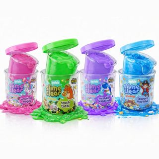 Brinquedo Slime Clear Charms 122G Não Gruda Super Elástico Presente Criança