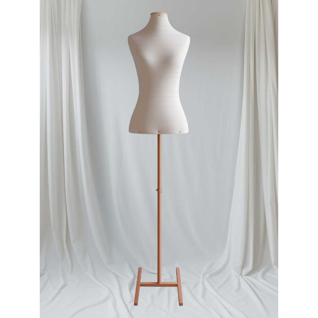 Busto Manequim Feminino com Pedestal Para Loja e Decoração