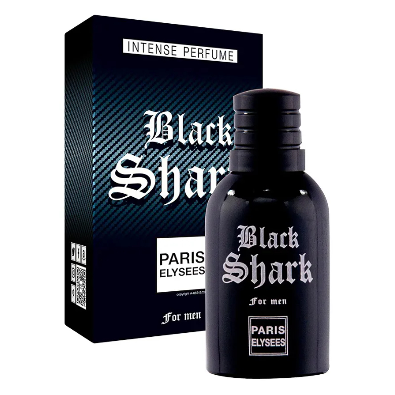 Paris Elysees Tradicional Perfume Black Shark Paris Elysses Edt 100ml Para Masculino