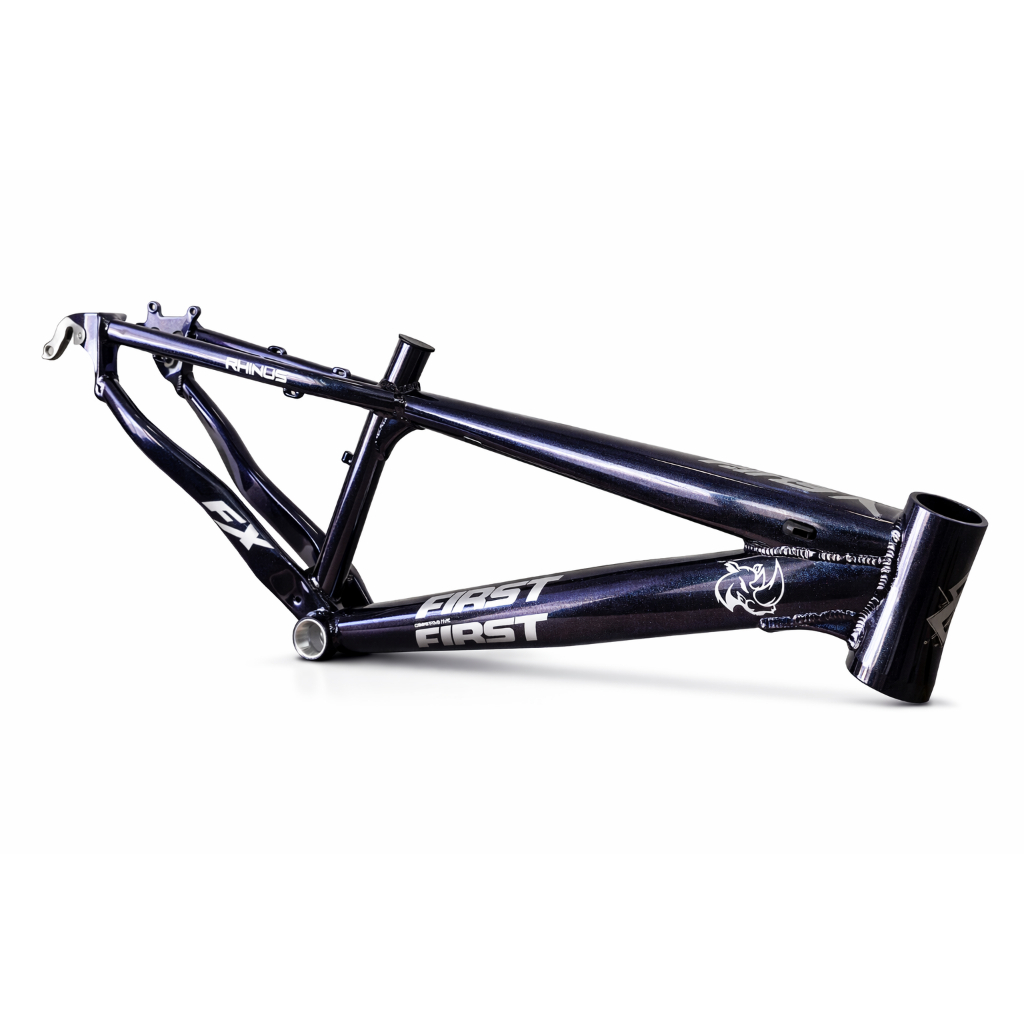 Quadro Aro 26 Freeride Manobra Whelling First RHINUS FX Cabeamento Interno Bicicleta Tamanho13,5