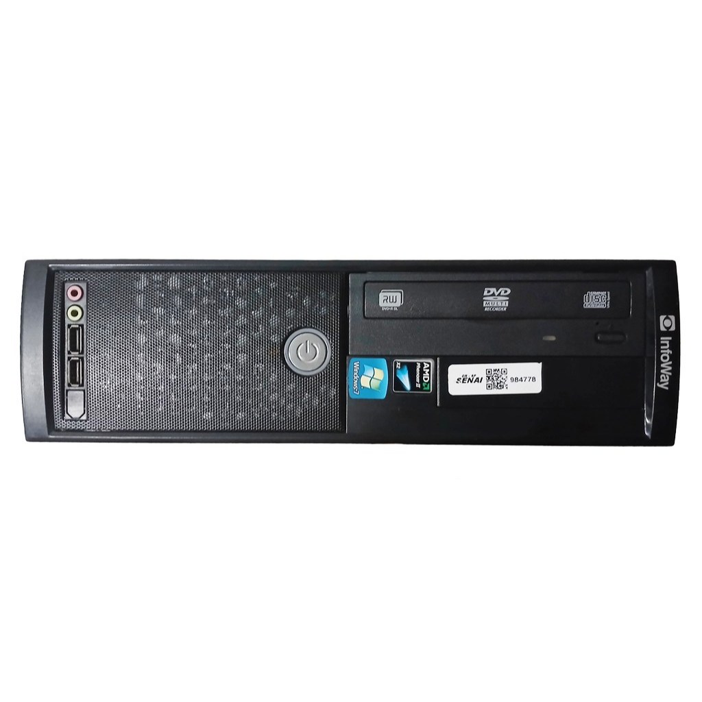 COMPUTADOR DESKTOP ITAUTEC INFOWAY SM3322 AMD ATHLOM II X2 545 3GHZ 8GB RAM NS 4002841700168