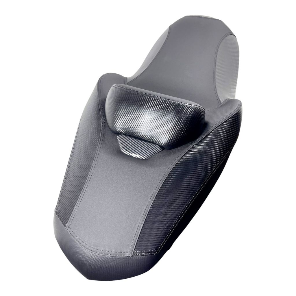 Banco Confort Yamaha Xmax 300-2025 2026 / Xmax 250-2025 Carbon C/ Encosto HWG Premium