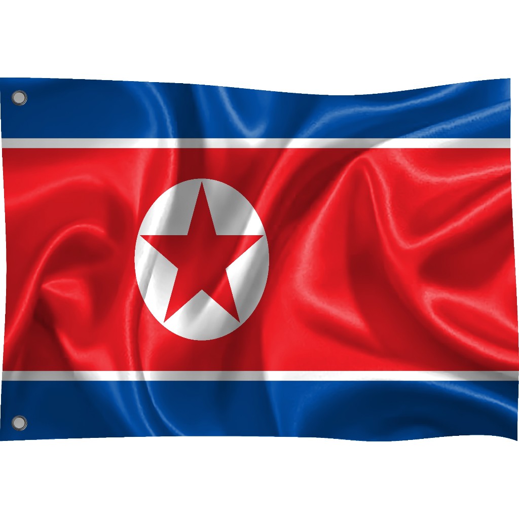 Bandeira da Coreia do Norte Torcedor 2026 Esportes