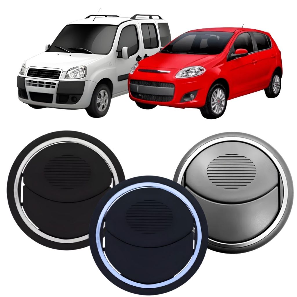 Tela Difusor Ar Central ou Lateral do Fiat Palio Doblo 2012 ate 2021