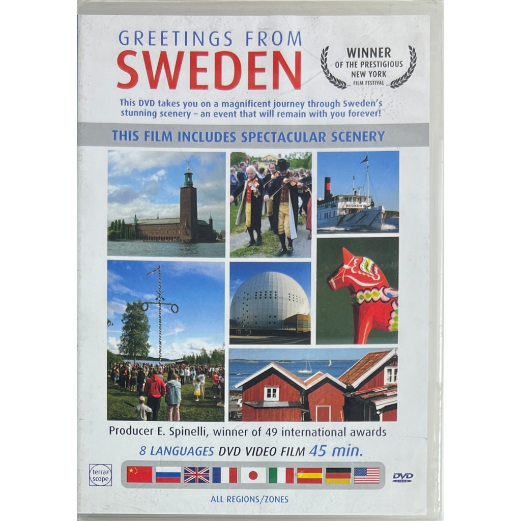 Greetings from Sweden - Documentário - DVD Original Lacrado