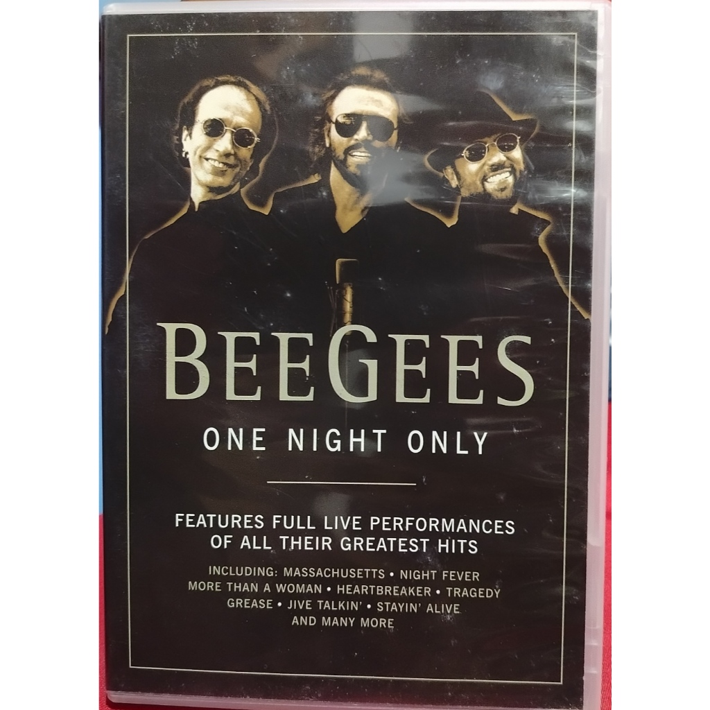 dvd Bee Gees One Night Only/2010/Immortality/Grease/Nights On Broadway/Night Fever/Intro - You Should Be Dancing/Words