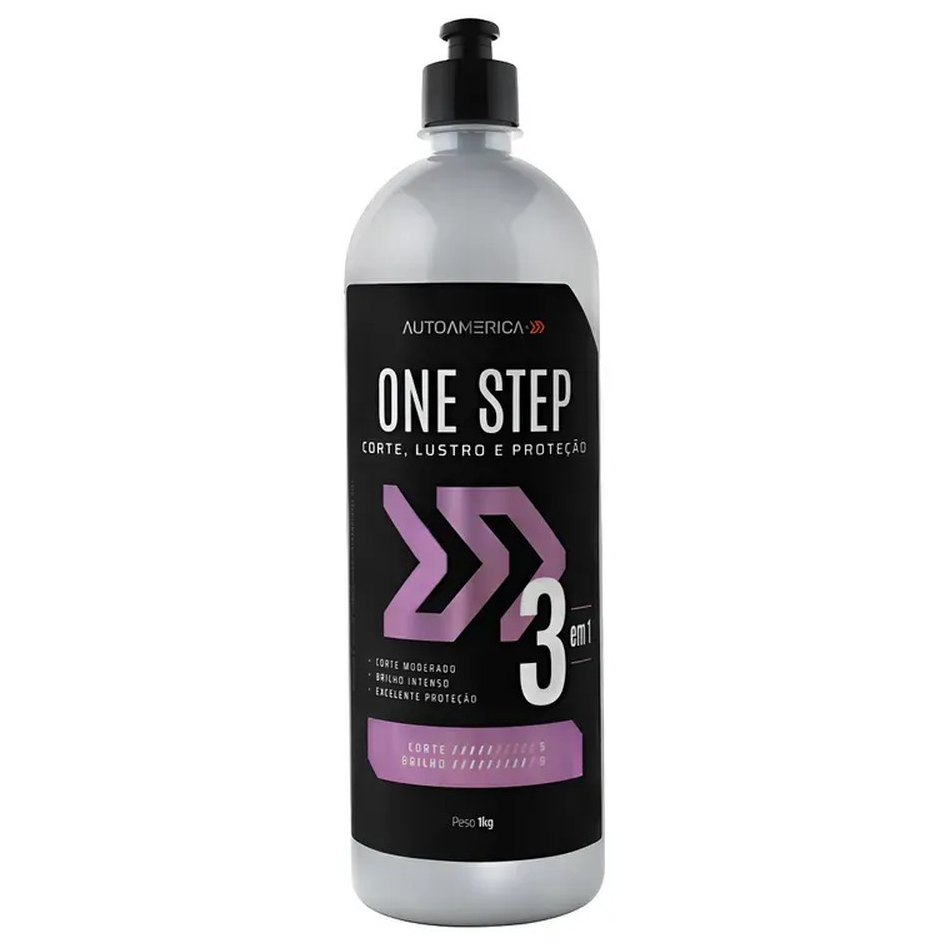 Polidor 3 Em 1 One Step Corte, Lustro e Protege Autoamerica - 1kg