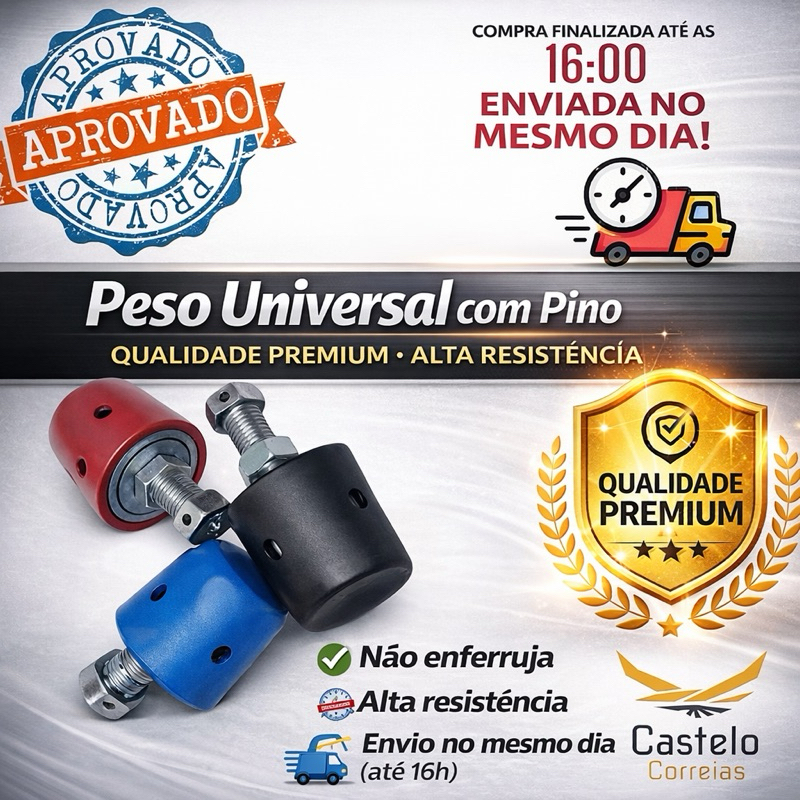 Pesos com pinos p/ panela de pressão Universal - Panela de 2,5 a 15 lts em Oferta na Shopee