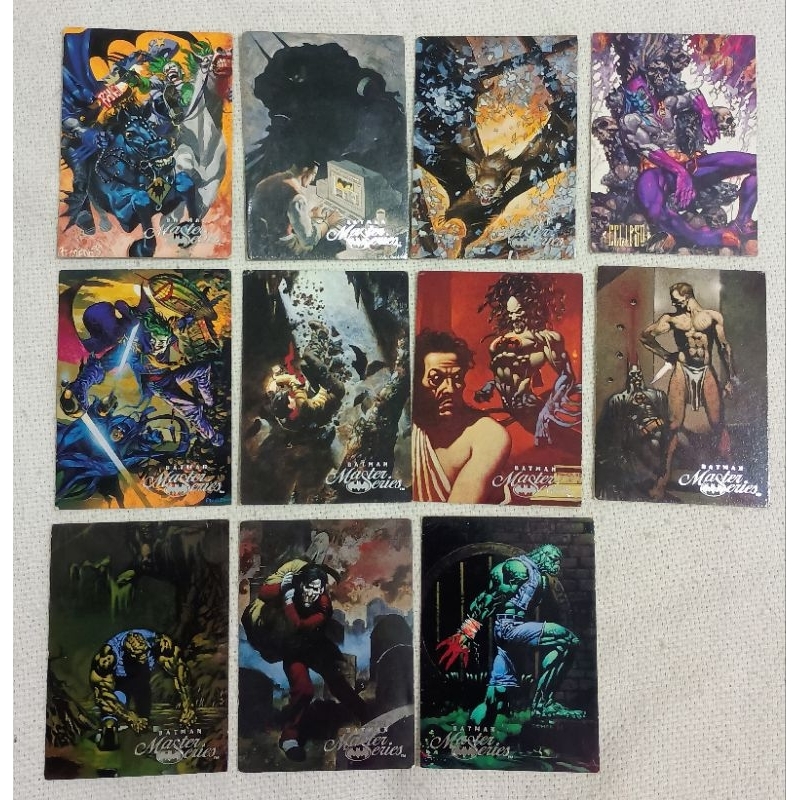 Cards Batman Master Series 11 cartas