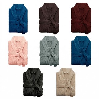 Roupão de Banho e Inverno Feminino e Masculino Microfibra Camesa