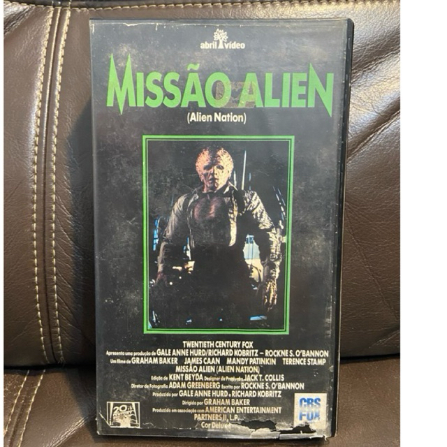 VHS Missão Alien - Alien Nation 1988