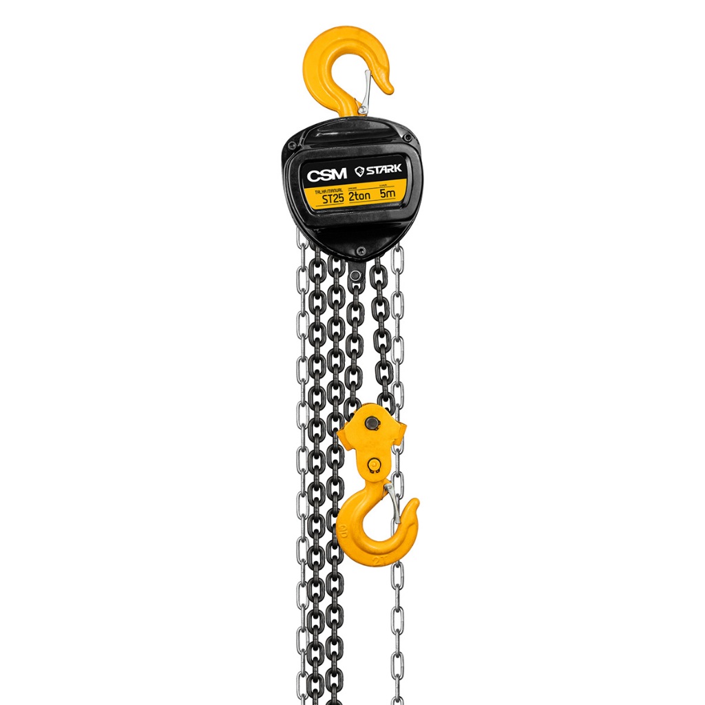 Talha Manual Csm St25 Suporta Até 2000kg / Corrente De 5m