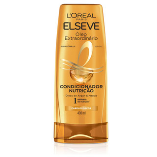 Condicionador Elseve Óleo Extraordinário L'Oréal Paris 400ml Hidratação Intensa, Nutrição e Brilho