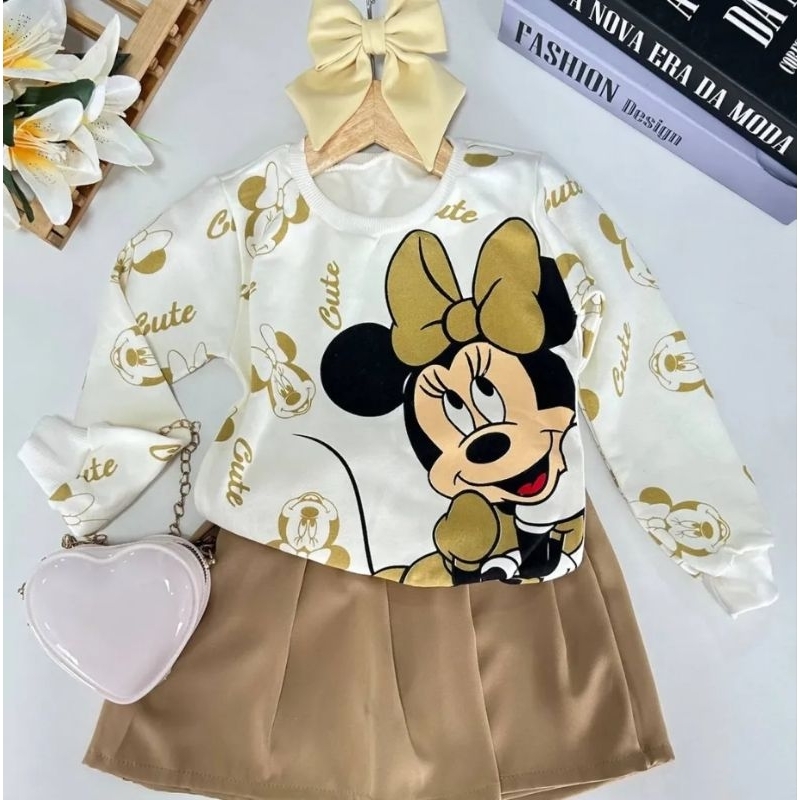 CONJUNTO MINEI LUXO INFANTIL