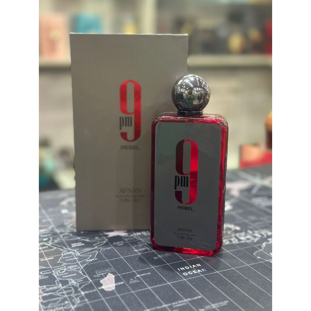 Afnan 9PM Rebel Eau de Parfum 100ml - Aromático Frutado Unissex