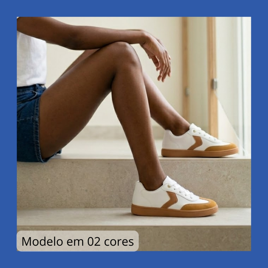 Tênis Feminino Casual Beira Rio Escola Trabalho Original  Casual Branco Confortável Leve 4313.103