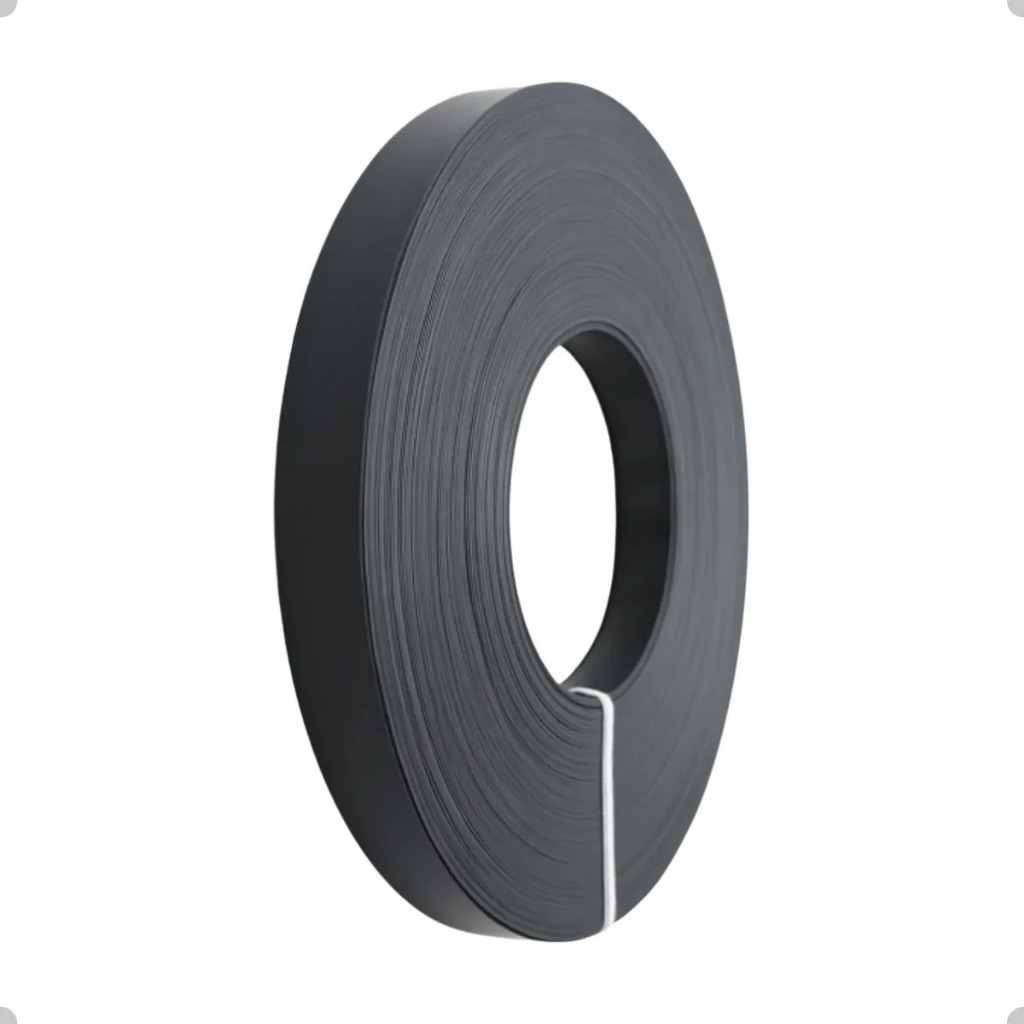 Fita de Borda Preta 22mm 300m TX para MDF Acabamento Móveis Planejados Armários Cozinha PVC