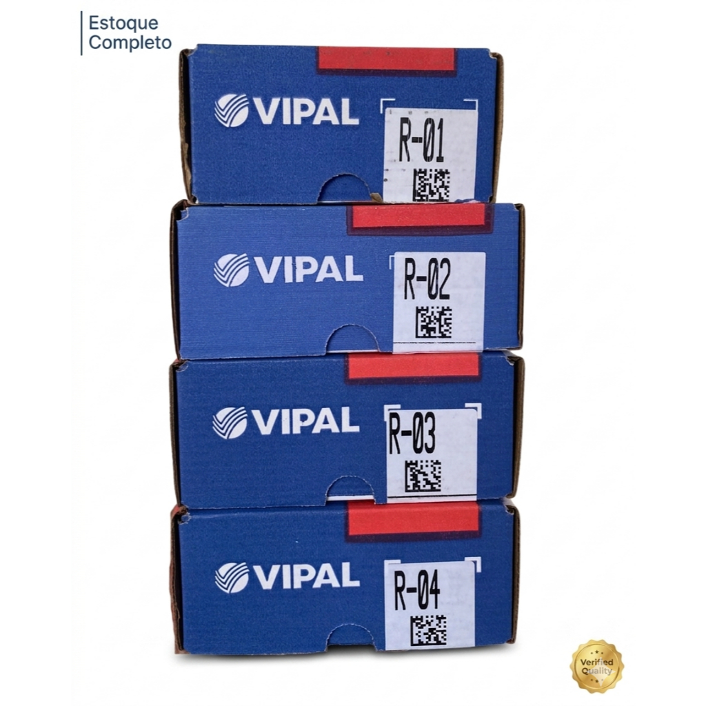 Remendos Vipal Linha R (R-01, R-02, R-03 e R-04) Conserto Reparo Pneu