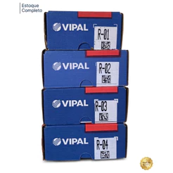 Remendos Vipal Linha R (R-01, R-02, R-03 e R-04) Conserto Reparo Pneu