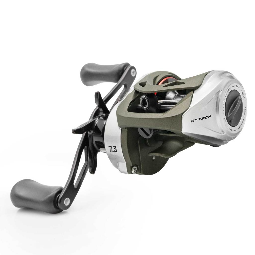 Carretilha Maruri Attack Silver 7.3  5kg 7BB LH Esquerdo