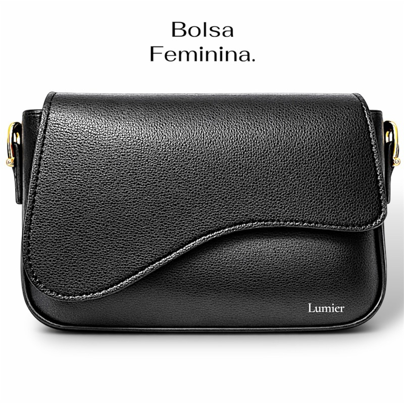 Bolsa Feminina de Mão e Ombro Baguete.