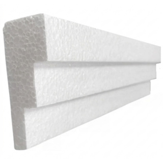 Moldura Roda Teto Isopor Sanca Kit20 Metros #001 em Oferta na Shopee