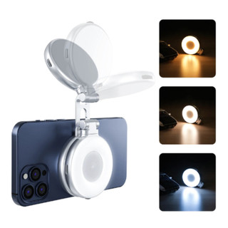 Luz Magnético Selfies  Luz De Preenchimento LED Para Selfies Com Celular E Anel Adesivo