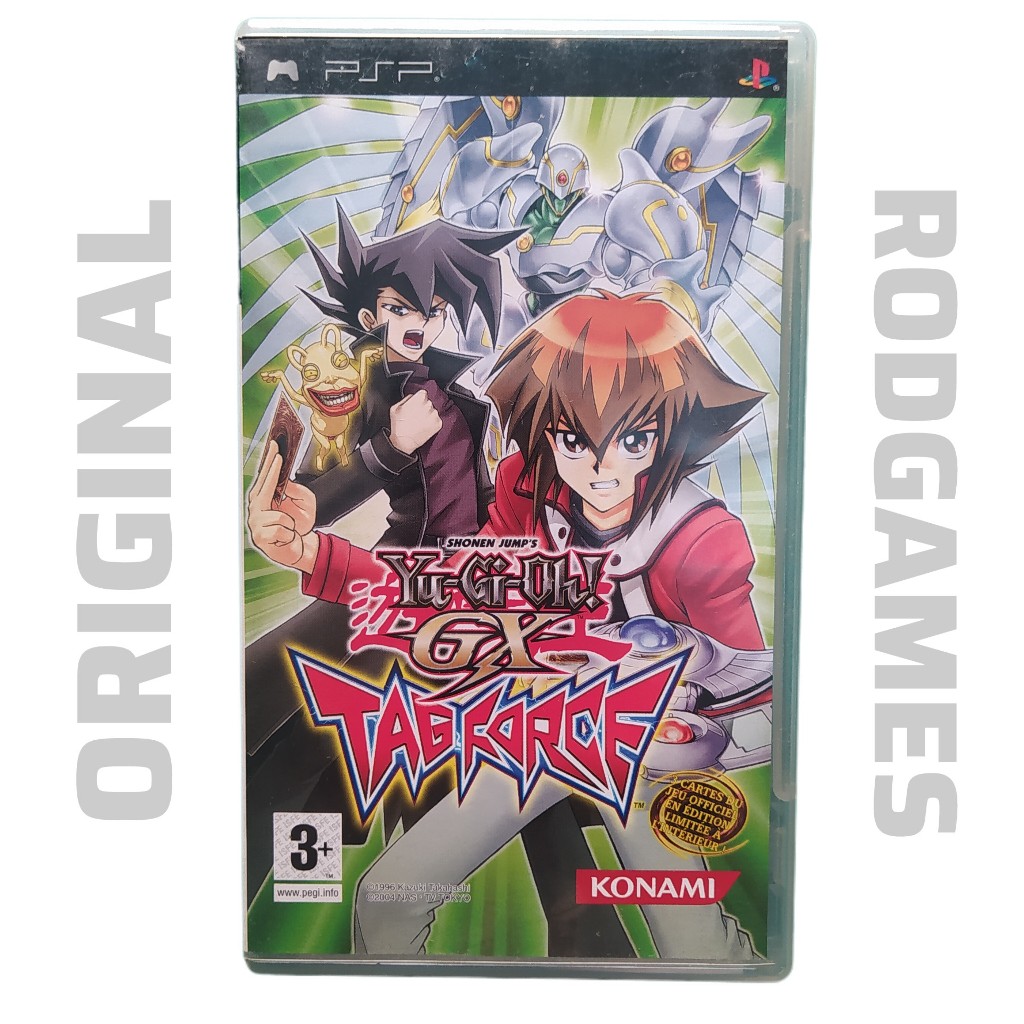 Yu-Gi-Oh! GX TAG FORCE 4 PSP Original Mídia Física Europeu