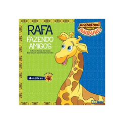 Livro de Histórias Infantil Aprendendo com os Animais Rafa Fazendo Amigos