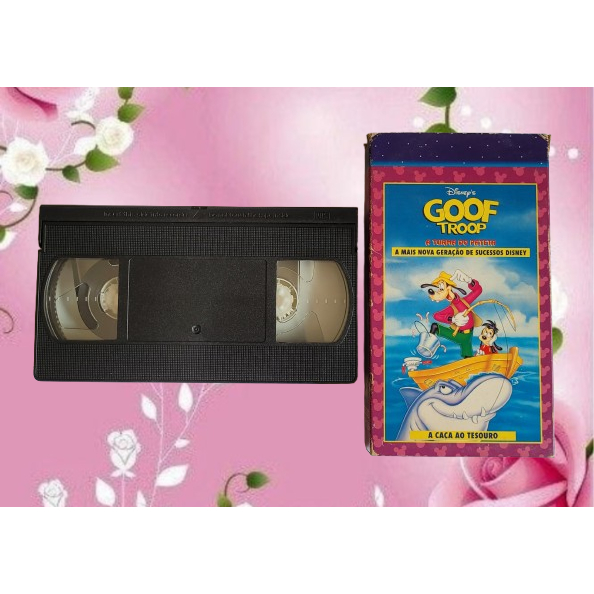 Goof Troop - A Caça do Tesouro - Disney - Fita VHS