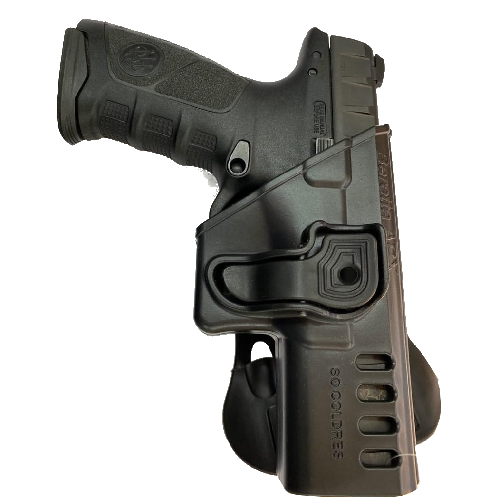 Coldre Polímero Ostensivo Externo Só Coldres Pistola Beretta APX