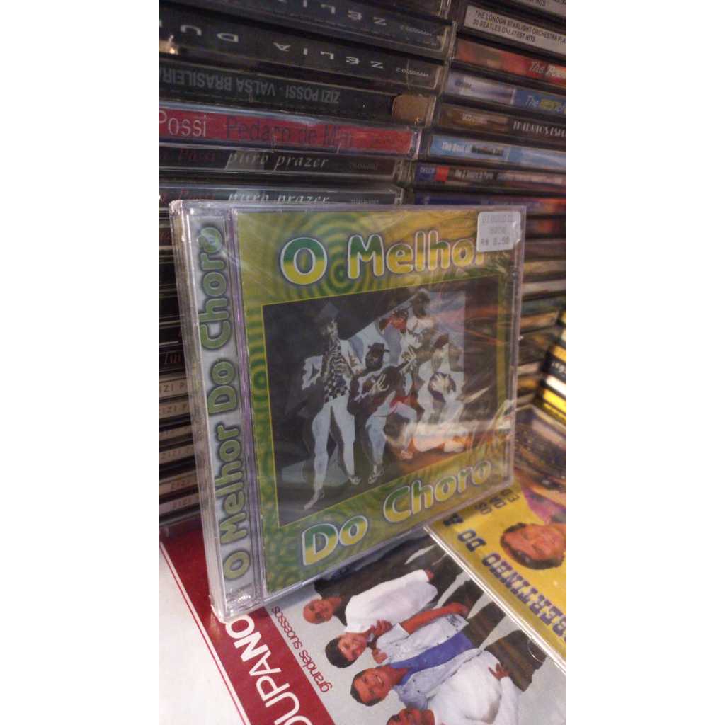 Cd ( Lacrado)  o Melhor do Choro- poly waldir azevedo benedito costa jacó do bandolim toco preto dilermando reis